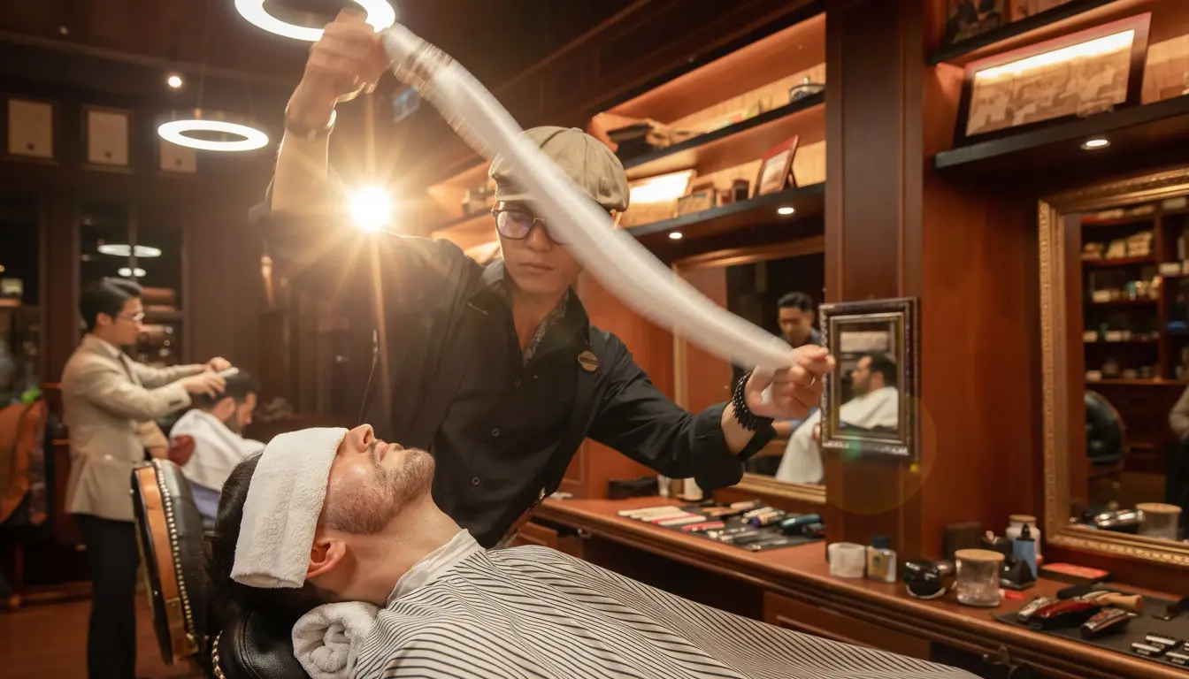 The Art of the Hot Towel Shave